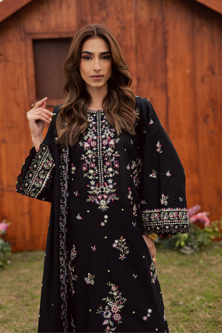 Kynd 3Pc - Festive Embroidered Lawn