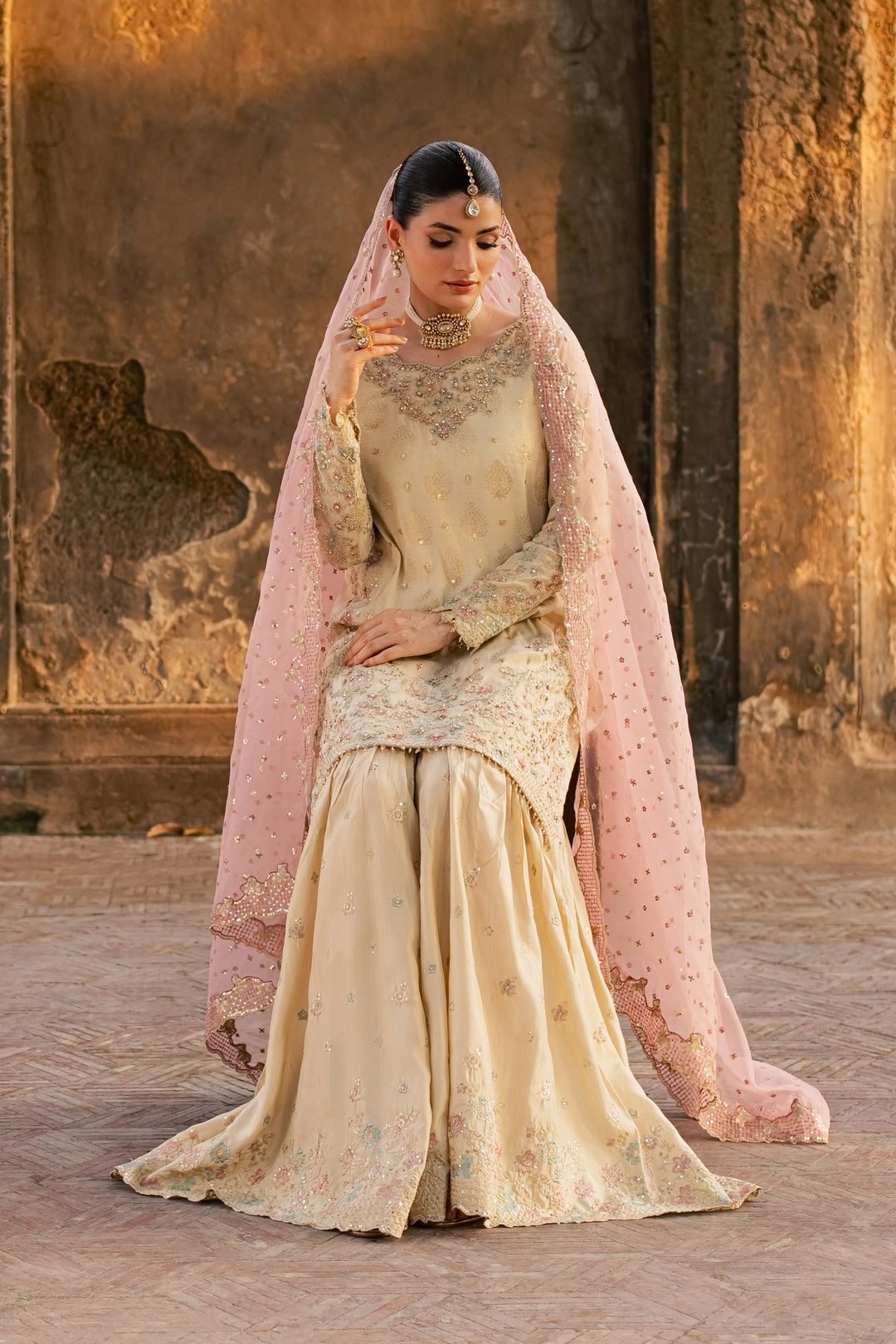 Zariyab 3Pc - Wedding Formal Dress