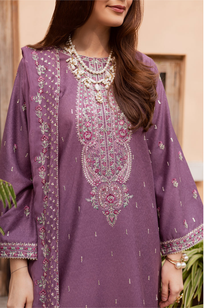 Neha 3Pc - Embroidered Festive Pret