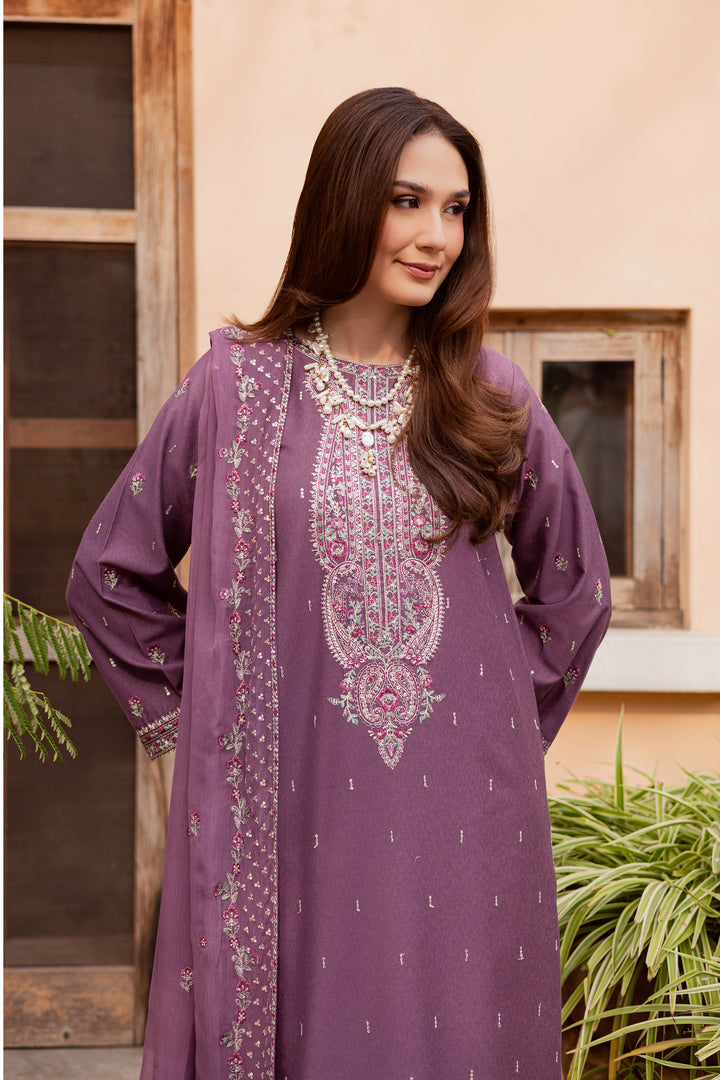 Neha 3Pc - Embroidered Festive Pret