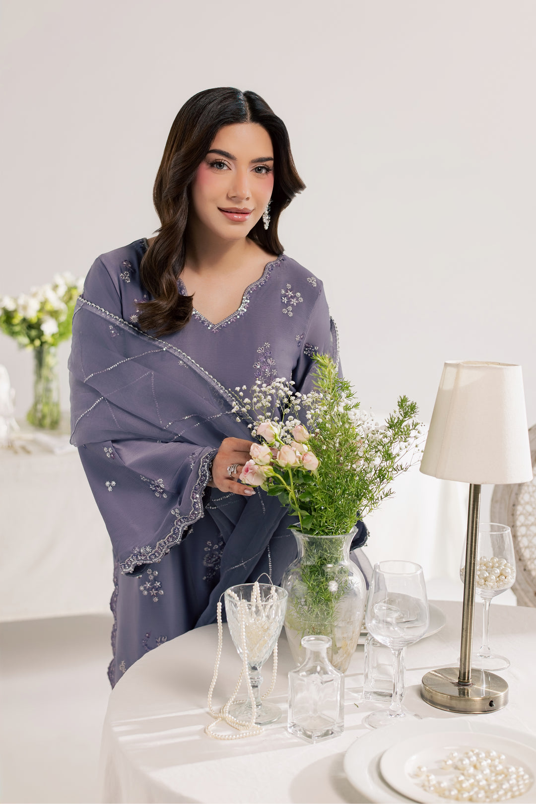 Pearl Ishani 3Pc - Festive Luxe Pret