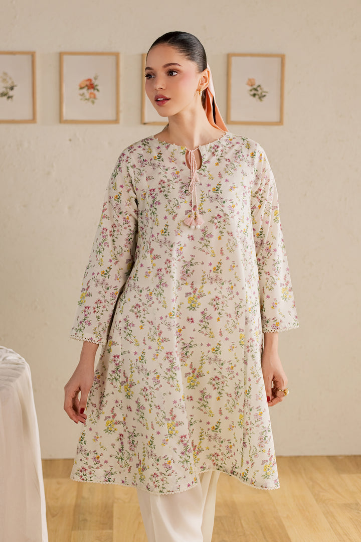 Ponyo 2Pc - Printed Lawn Dress