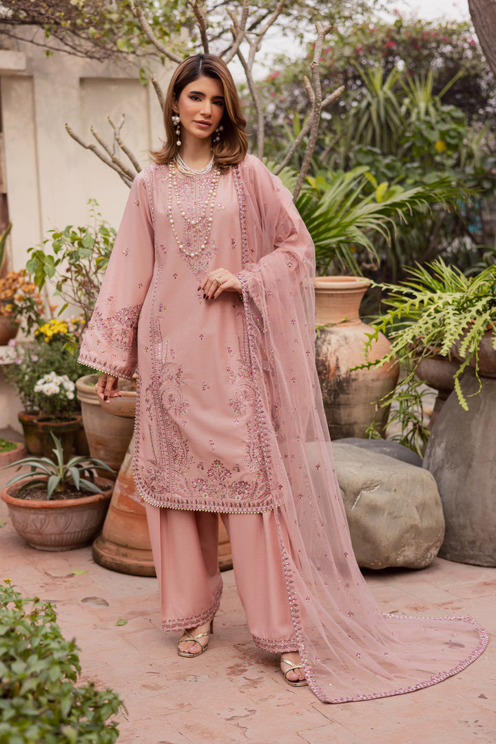 Shayra 3Pc - Embroidered Festive Pret
