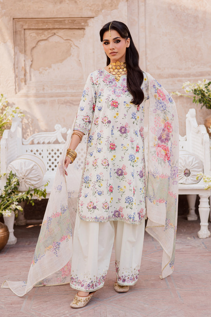 Qissa 3Pc - Festive Eid Prints