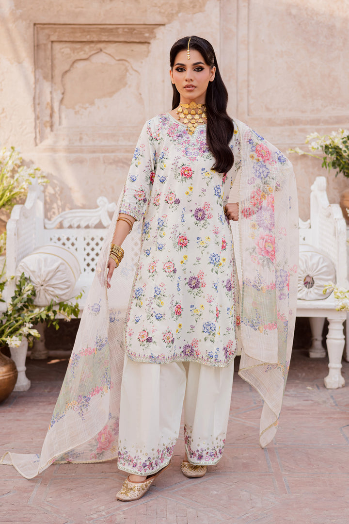 Qissa 3Pc - Festive Eid Prints