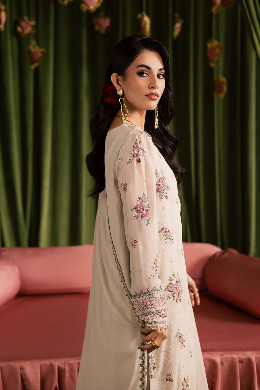 Nur Fasana 3Pc - Festive Luxe Pret