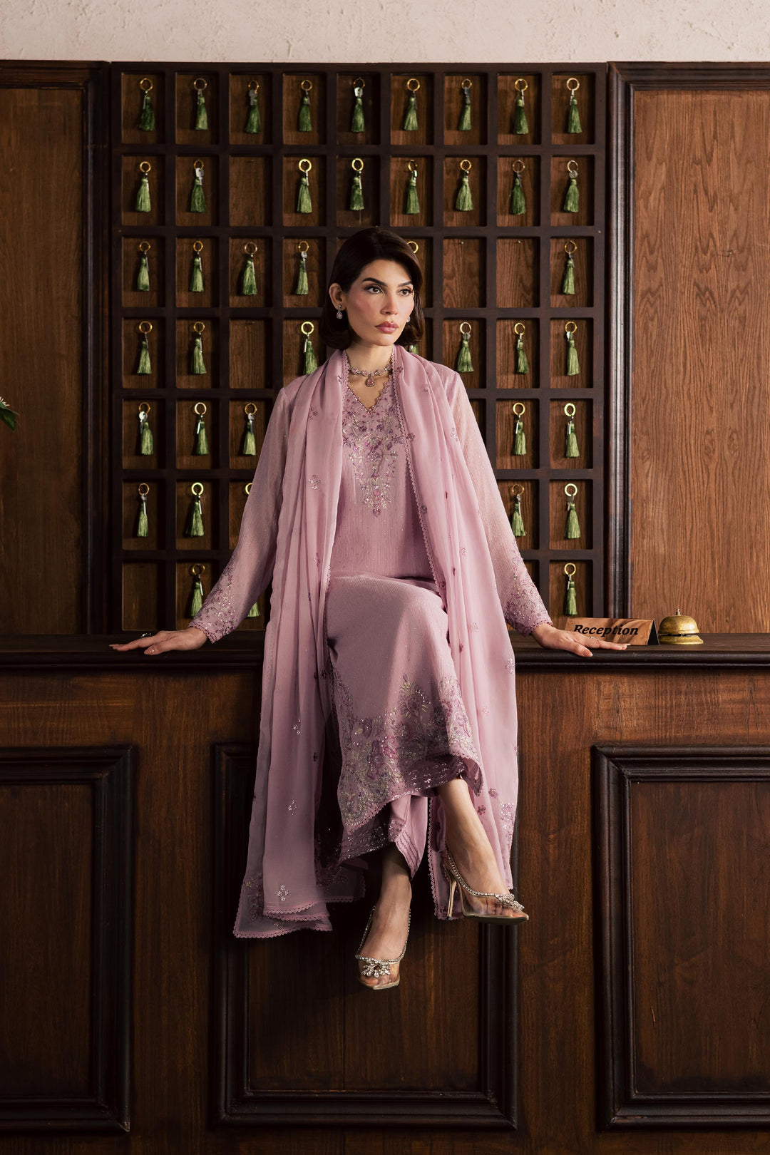 Pink Zimal 3Pc - Festive Luxury Formal
