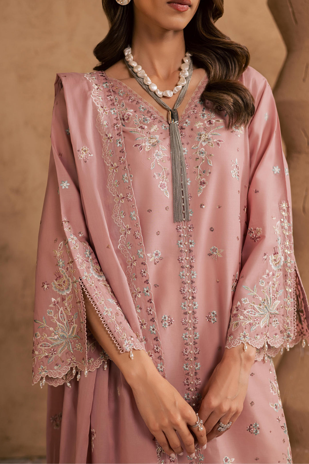 Candy 3Pc - Embroidered Festive Pret