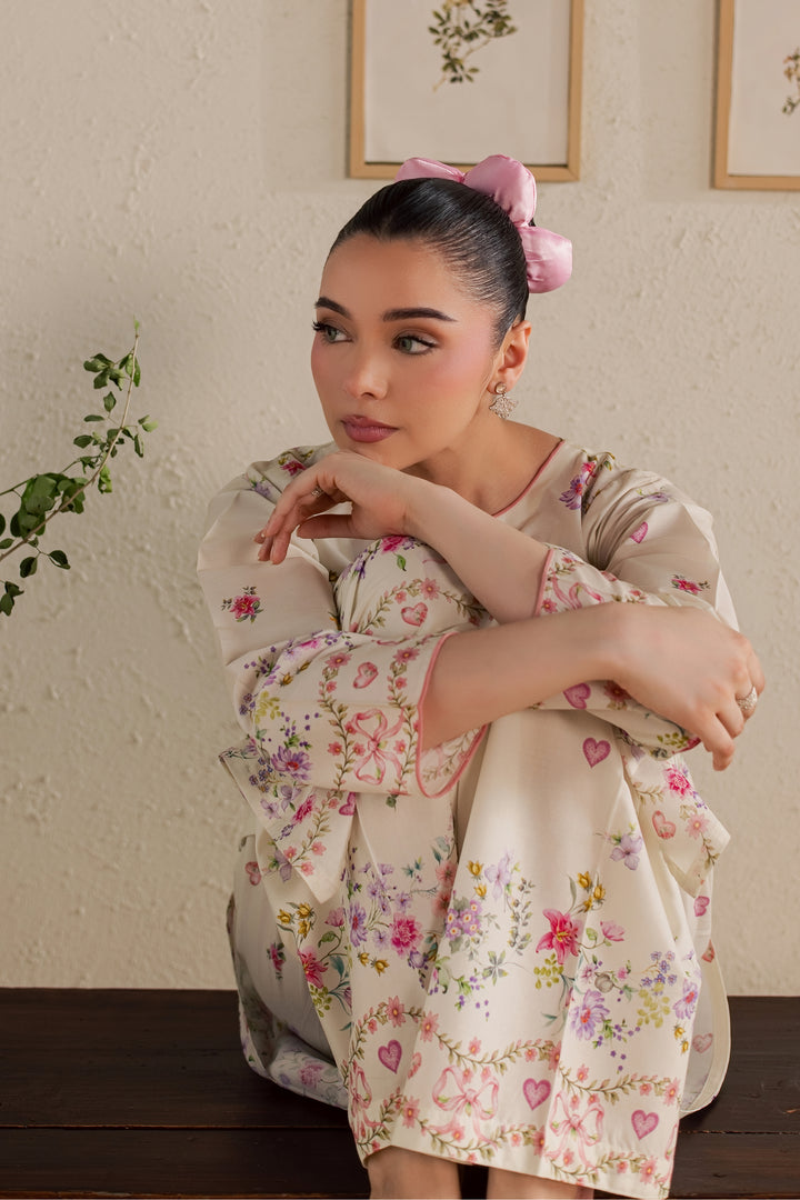 Khelani 2Pc - Printed Lawn Dress