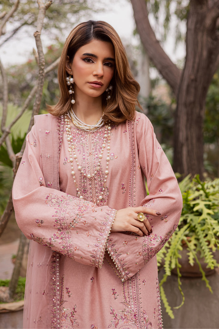 Shayra 3Pc - Embroidered Festive Pret