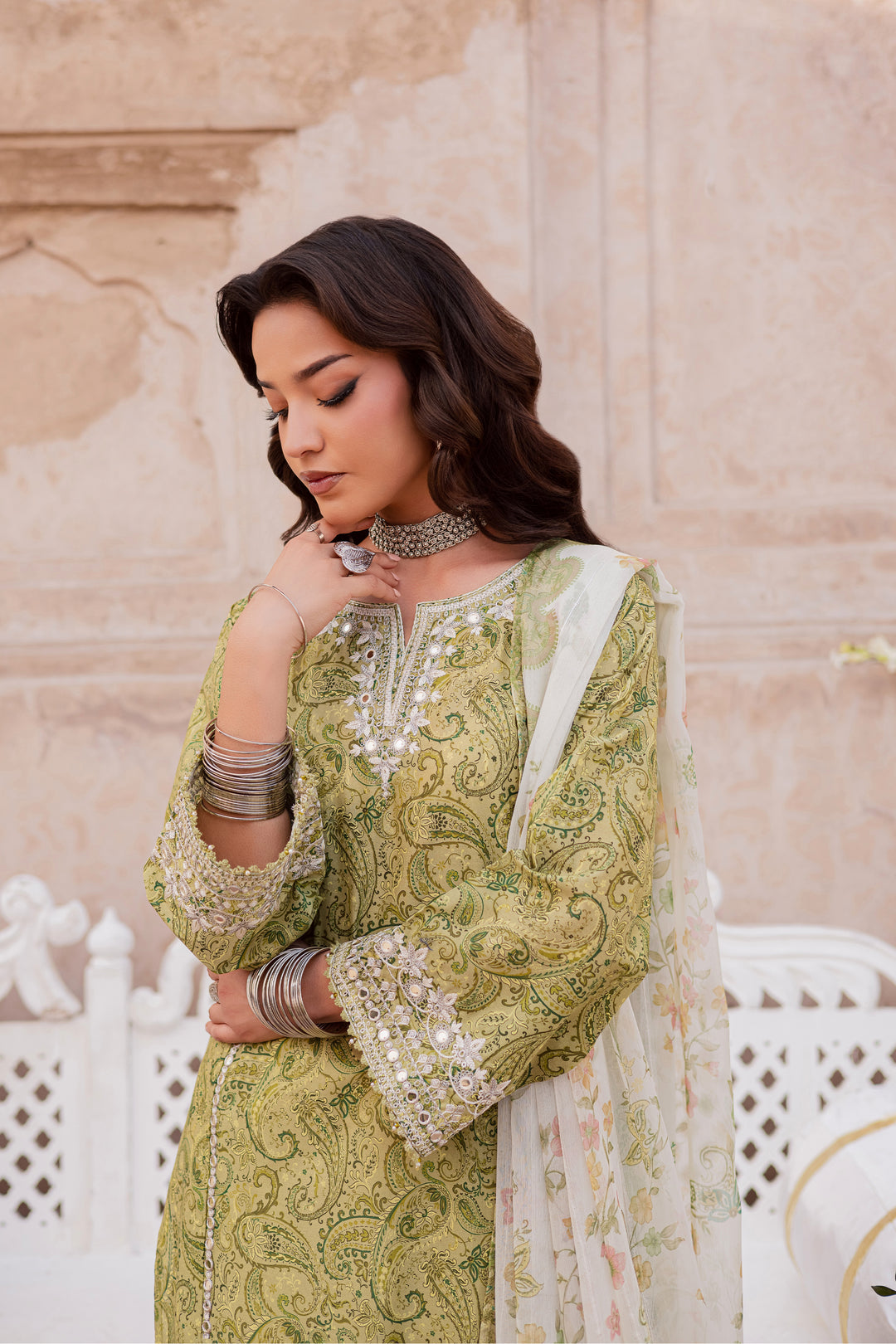 Solan 3Pc - Festive Eid Prints