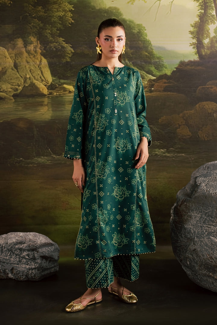 Moonsoon 2Pc - Printed Lawn Dress