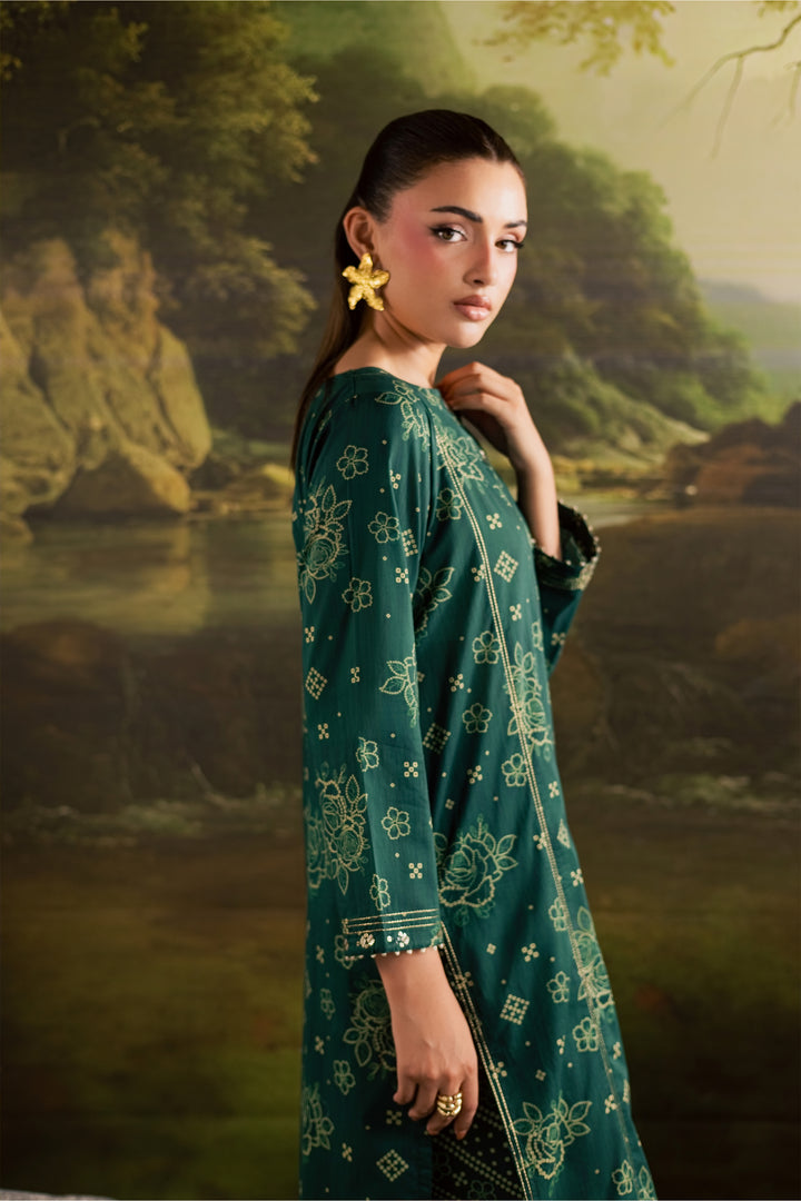 Moonsoon 2Pc - Printed Lawn Dress