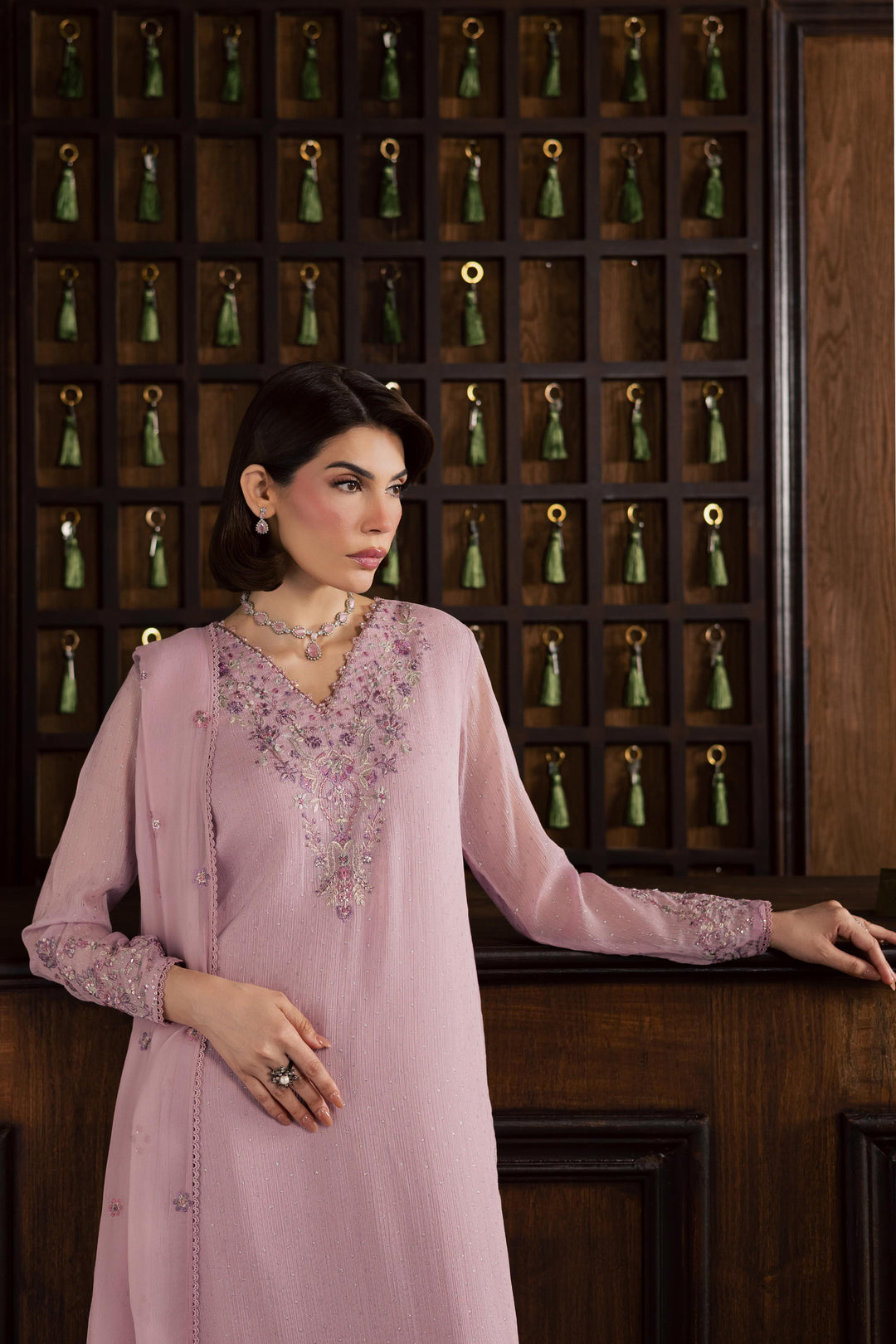 Pink Zimal 3Pc - Festive Luxury Formal