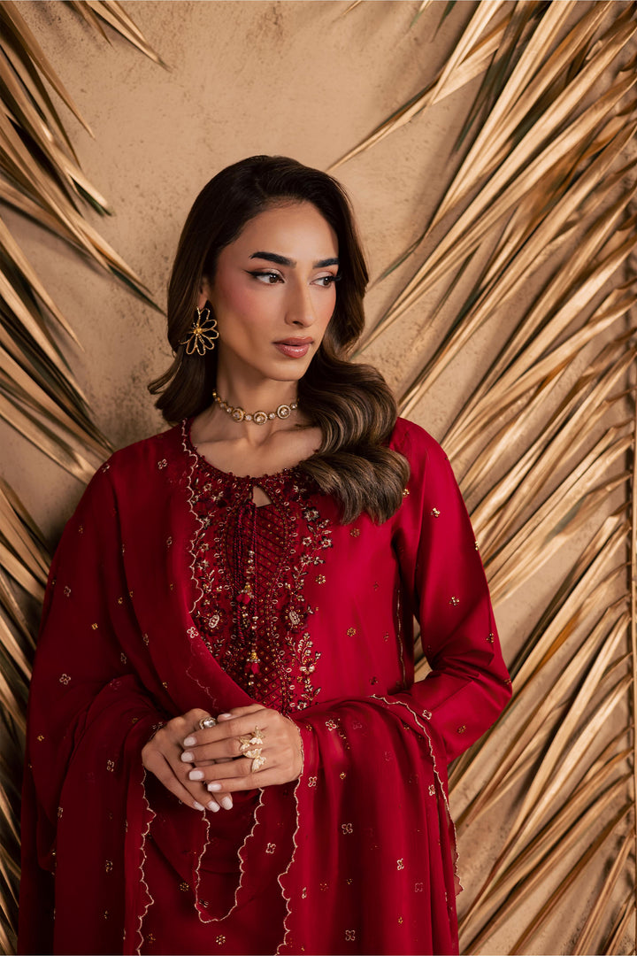 Shaili 3Pc - Embroidered Festive Pret