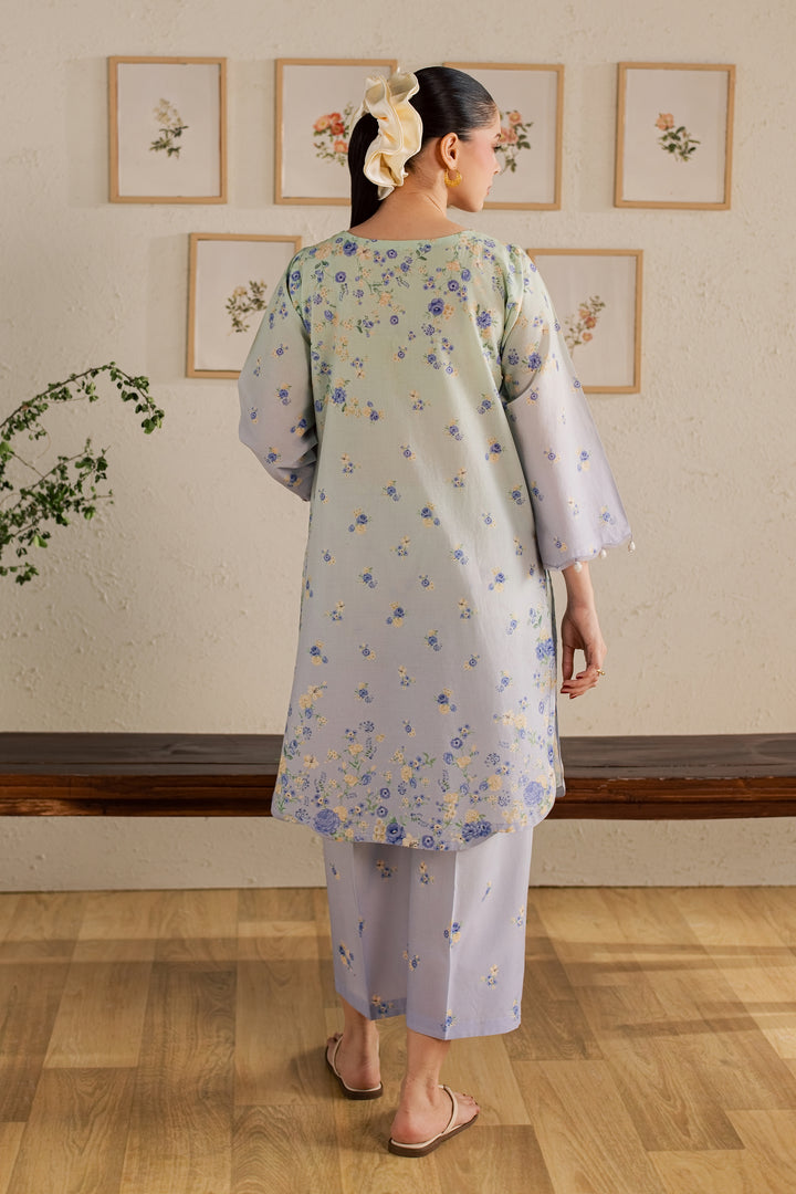Dorami 2Pc - Printed Lawn Dress