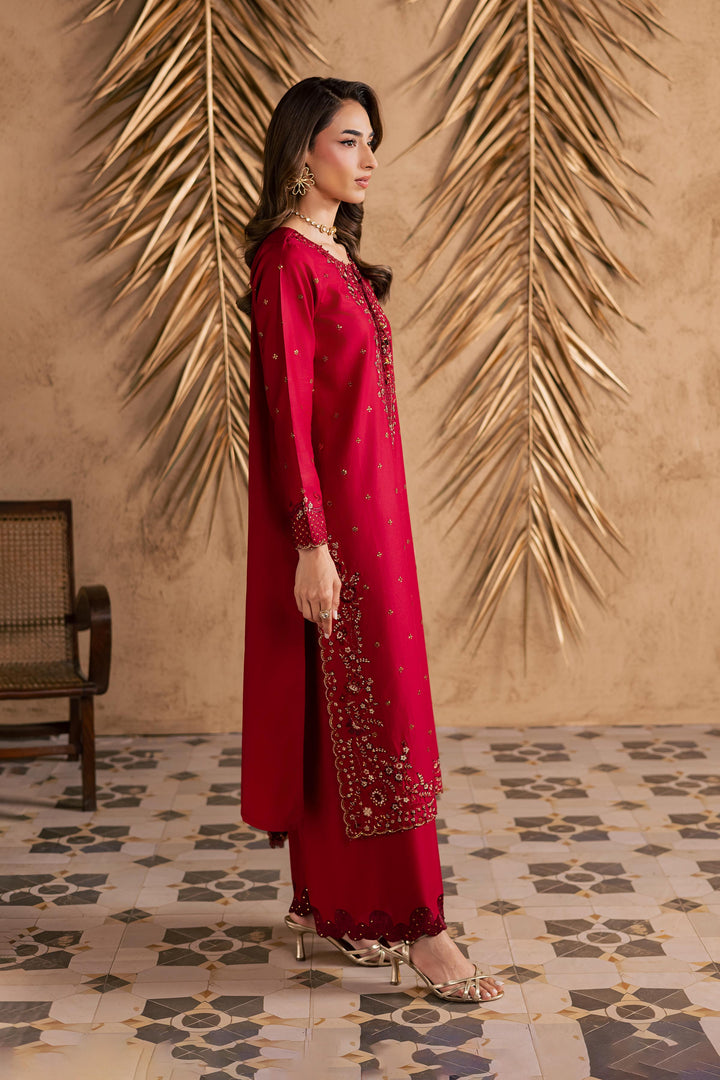 Shaili 3Pc - Embroidered Festive Pret