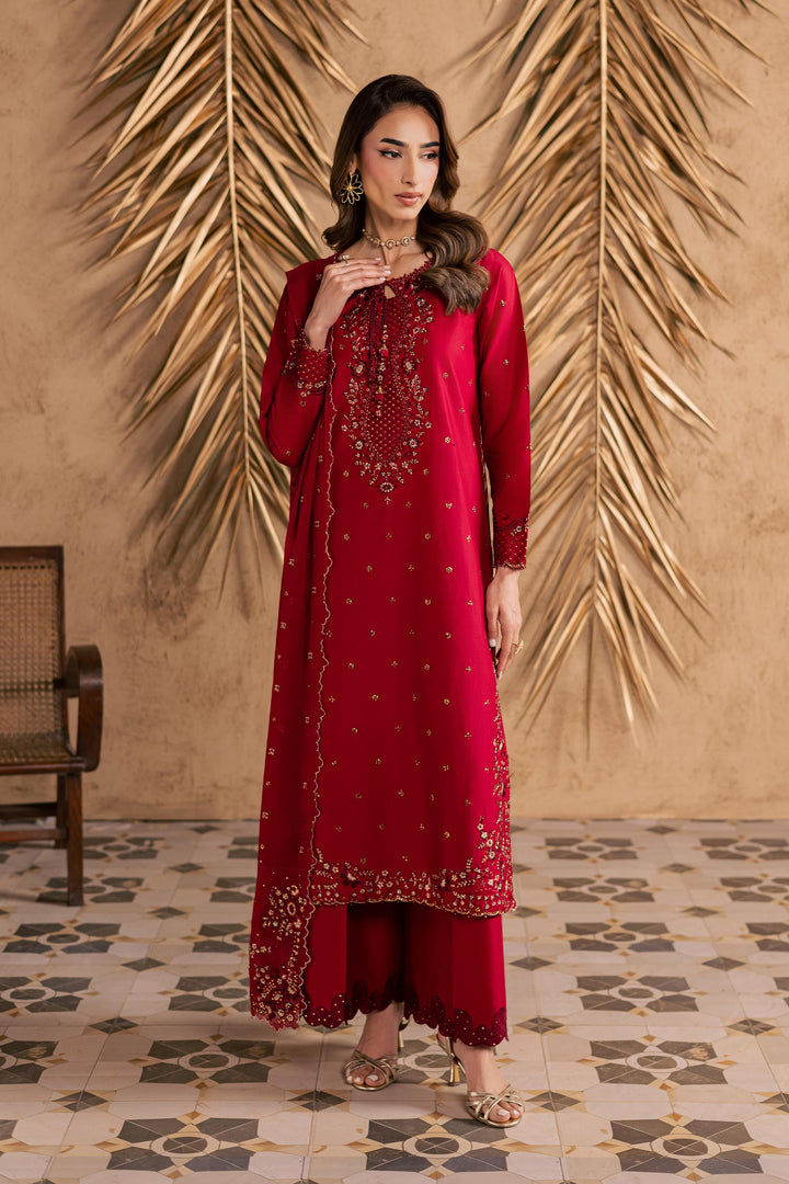 Shaili 3Pc - Embroidered Festive Pret