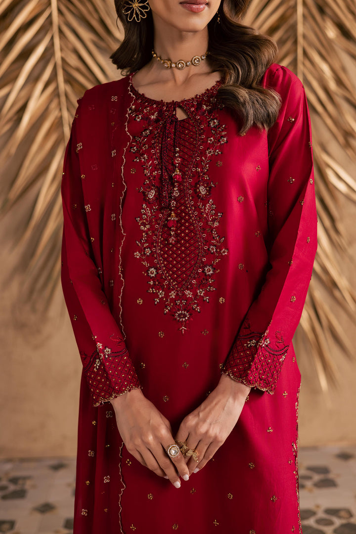 Shaili 3Pc - Embroidered Festive Pret
