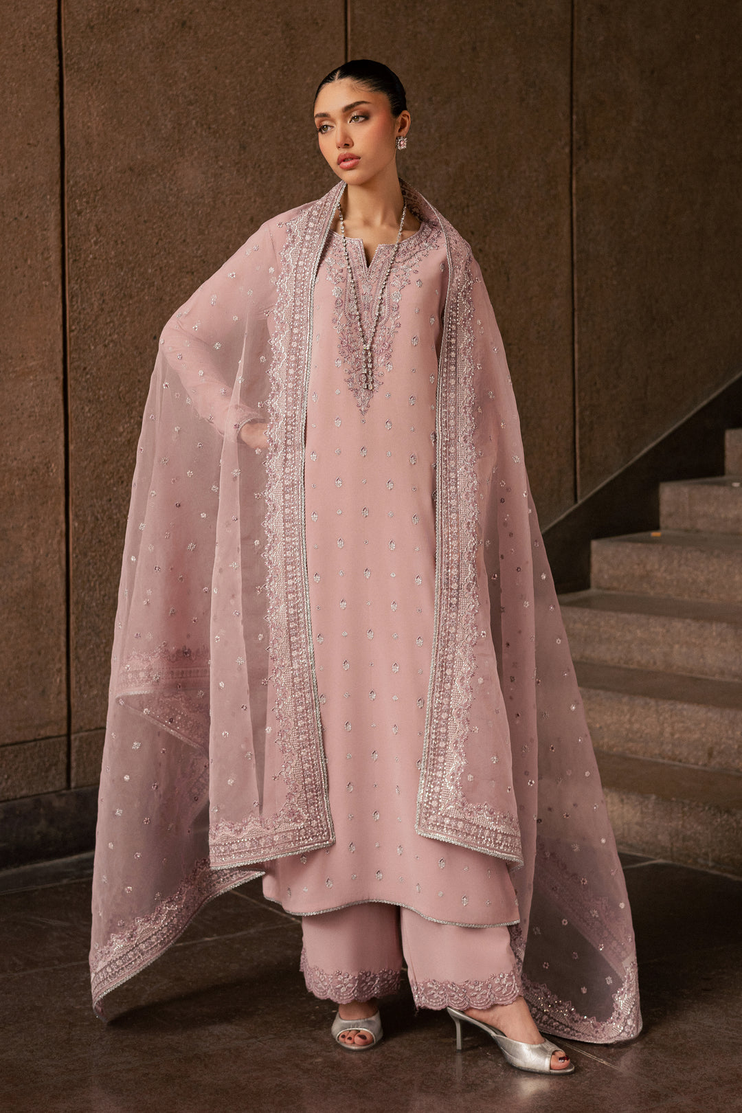 Gulrukh Noor 3Pc - Festive Luxe Pret