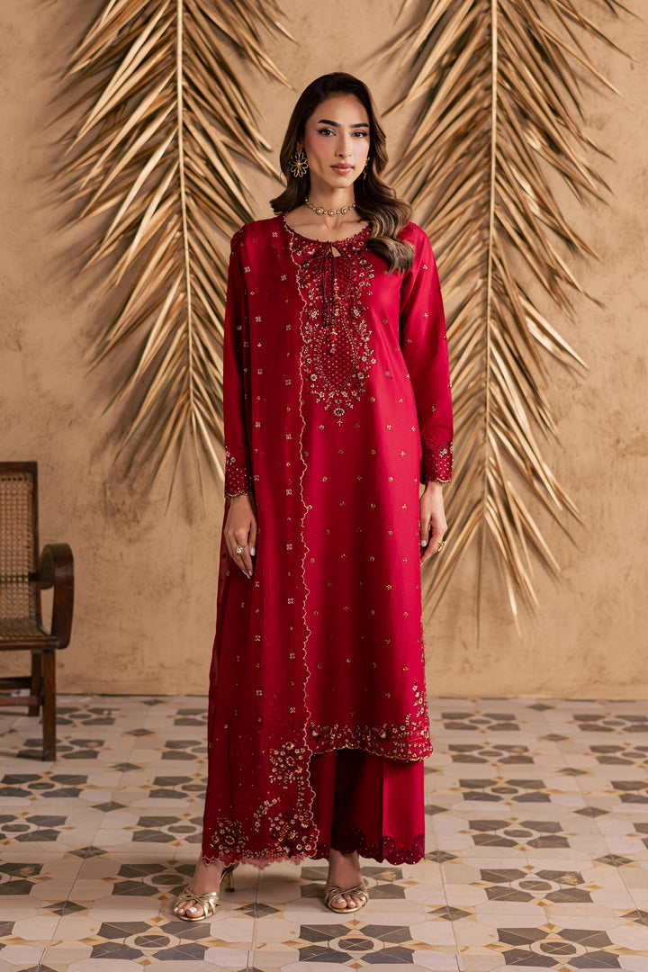 Shaili 3Pc - Embroidered Festive Pret