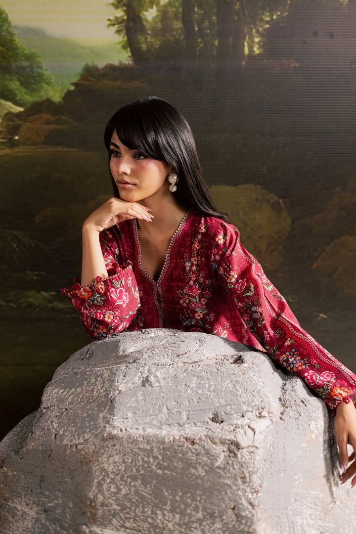 Zim 2Pc - Printed Lawn Dress