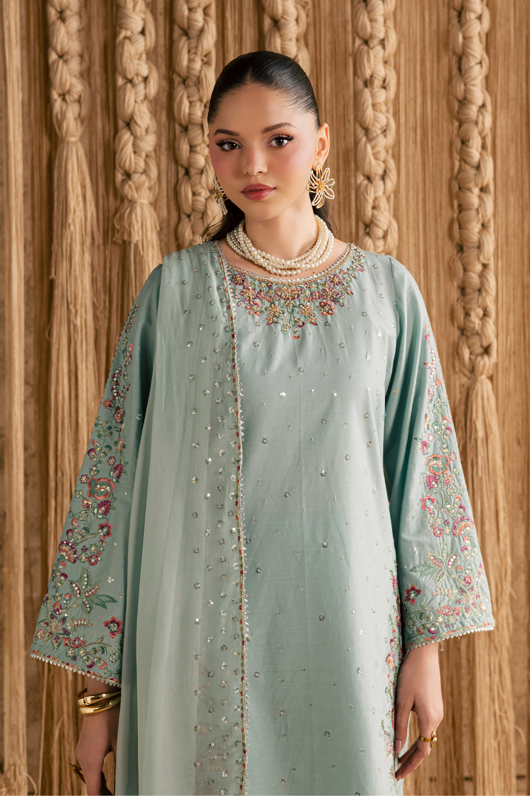 Rome Sky 3Pc - Festive Eid Pret