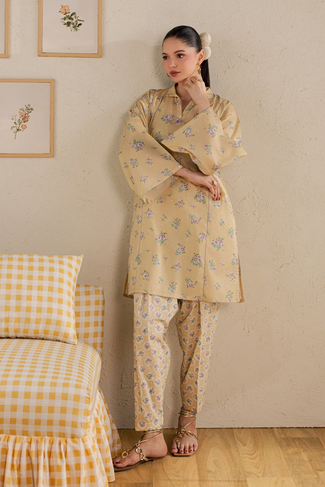 Pineapple 2Pc - Printed Lawn Dress