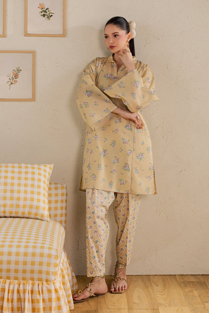 Pineapple 2Pc - Printed Lawn Dress