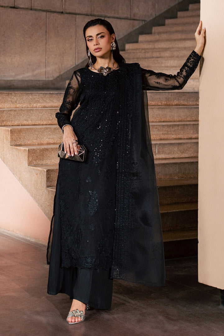 Black Black 3Pc - Festive Luxe Pret