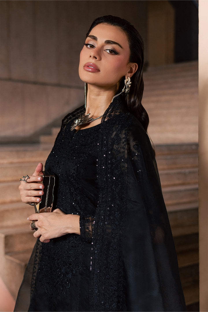 Black Black 3Pc - Festive Luxe Pret