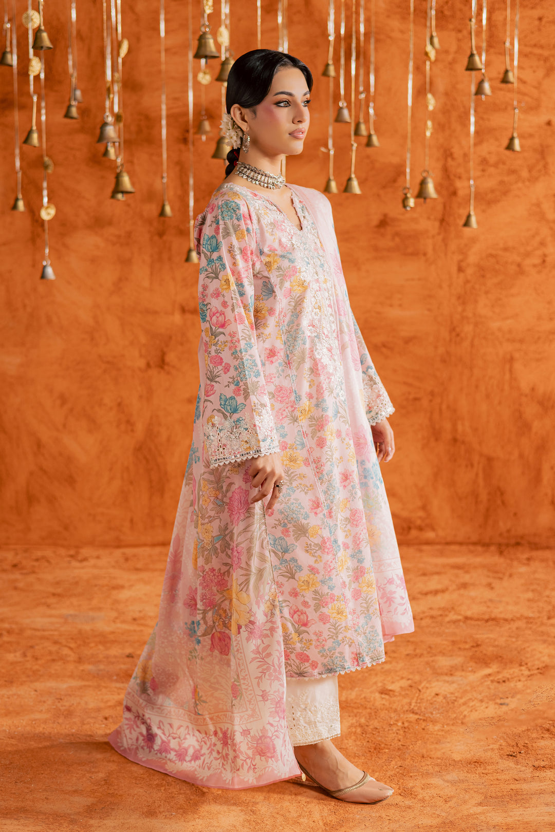 Gul 3Pc - Printed Lawn Dress