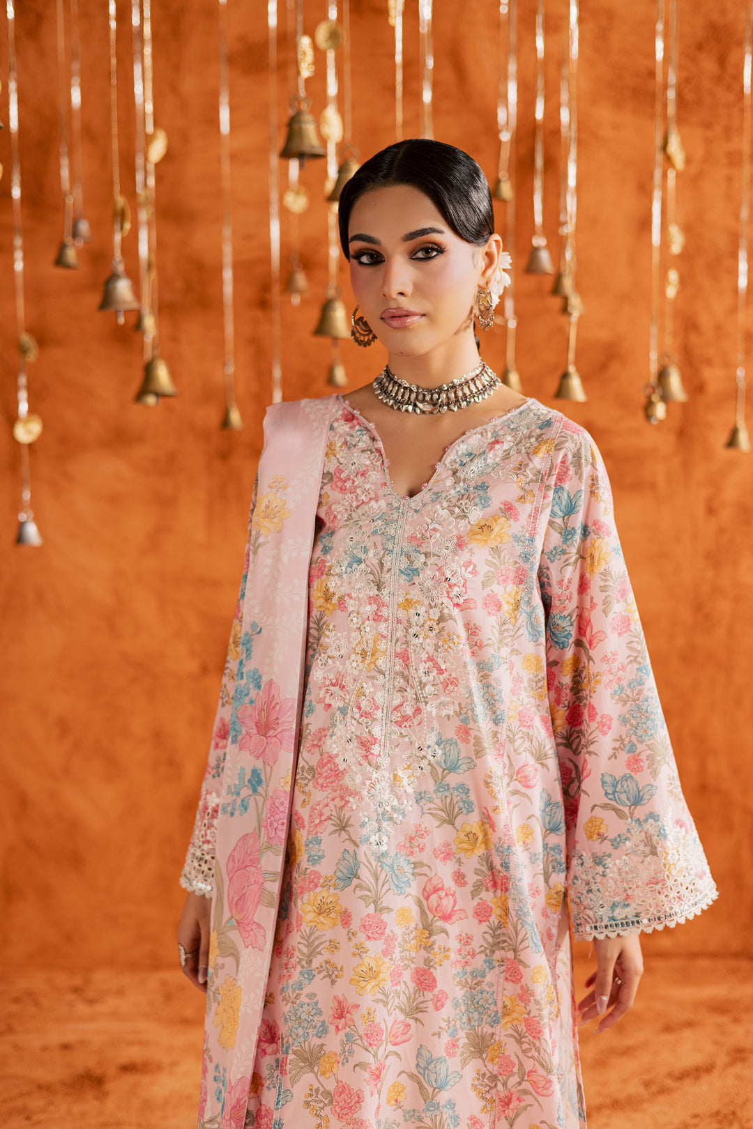 Gul 3Pc - Printed Lawn Dress