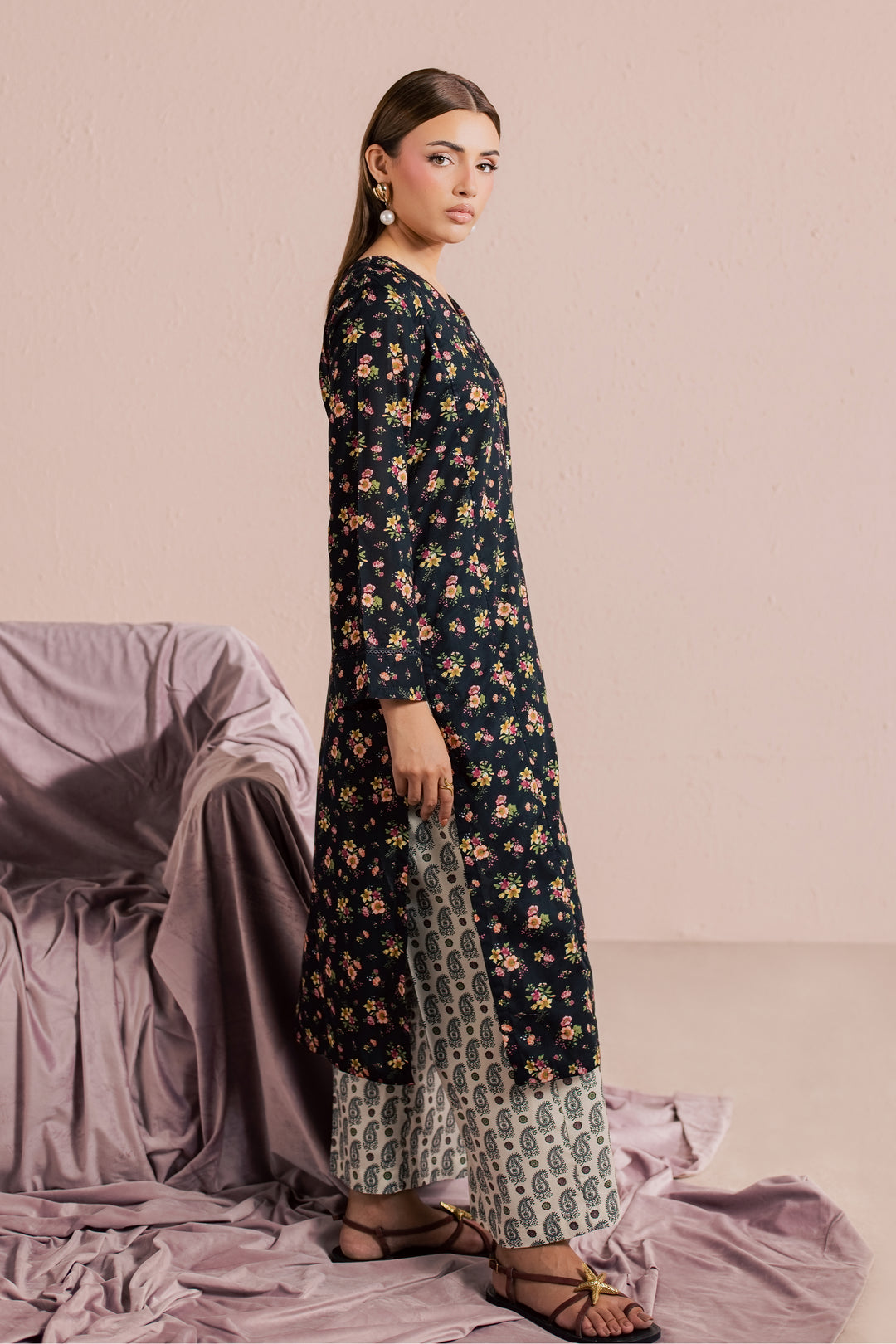 Siri 2Pc - Printed Lawn Dress