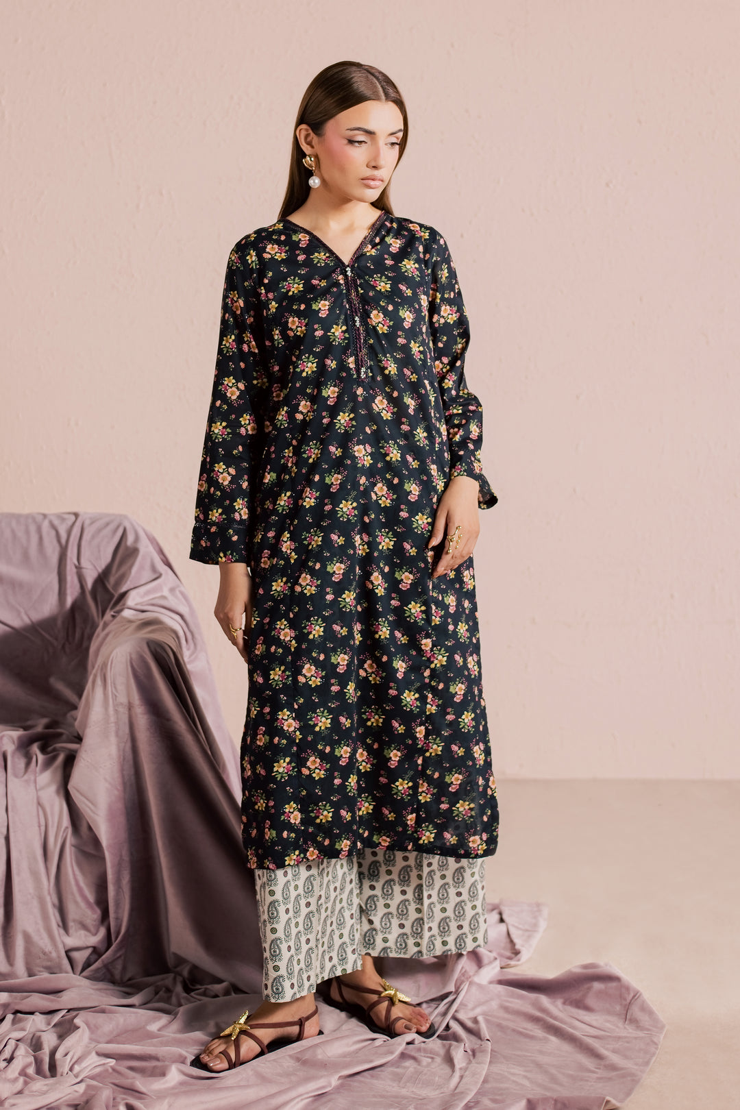 Siri 2Pc - Printed Lawn Dress