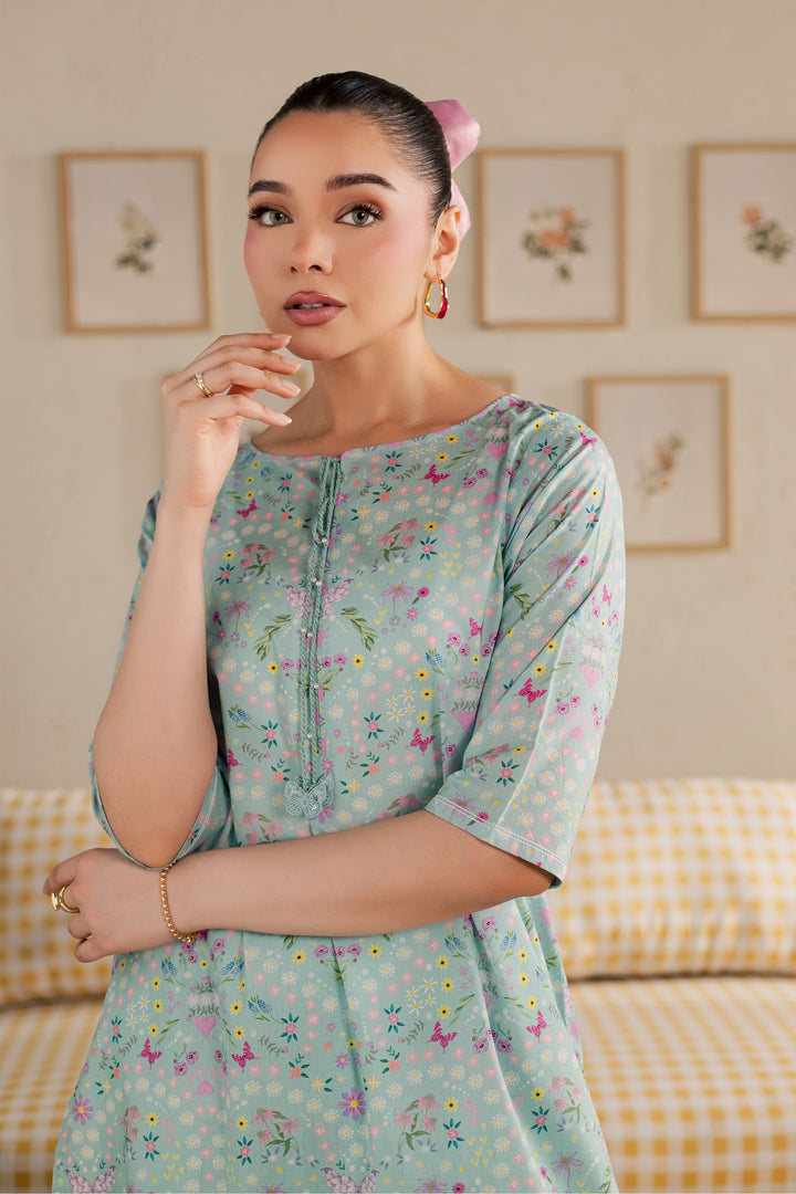 Atom 2Pc - Printed Lawn Dress