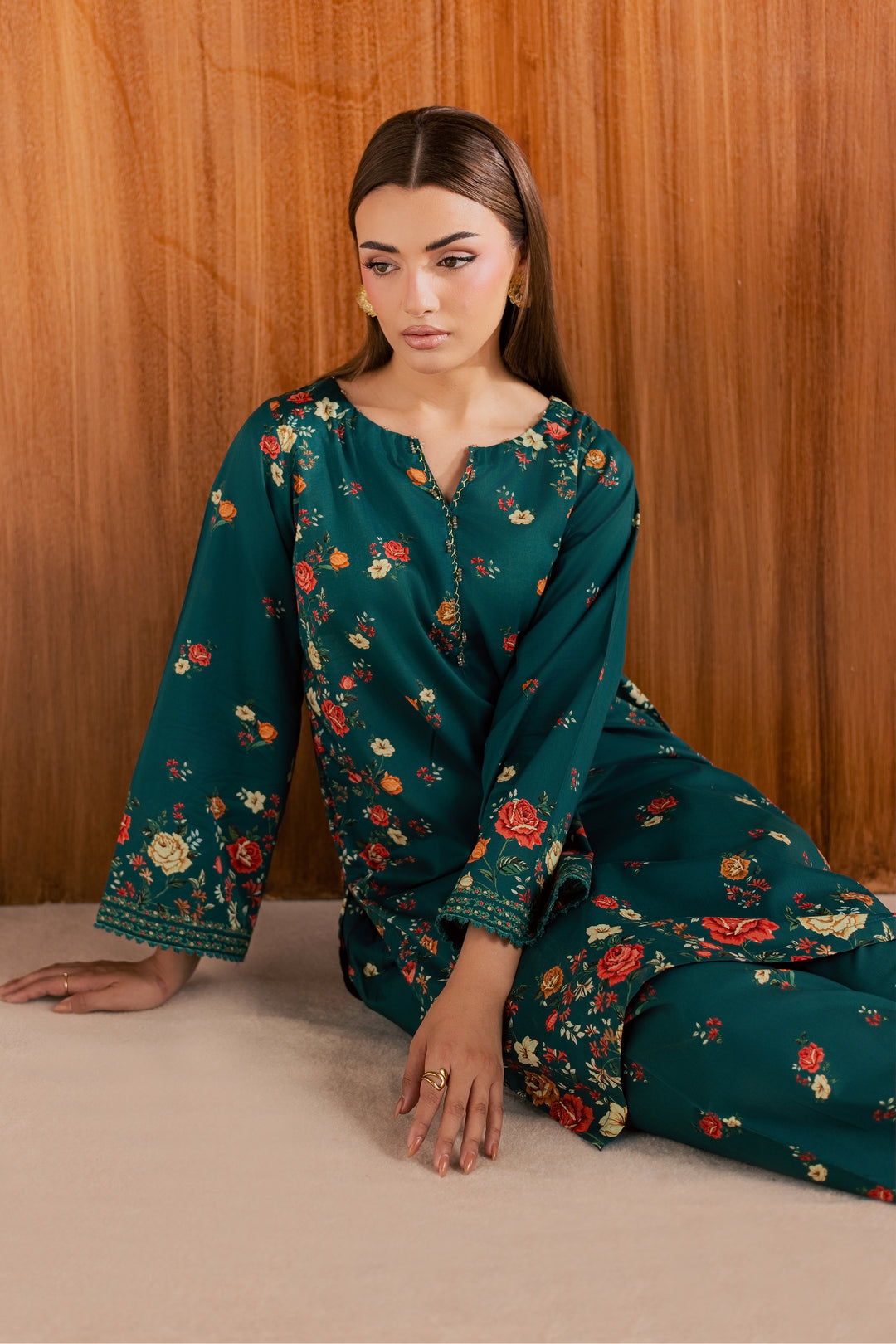 Chace 2Pc - Printed Lawn Dress
