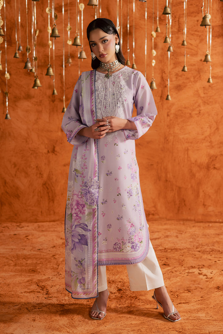 Khayaal 3Pc - Printed Lawn Dress
