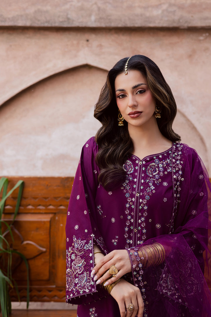 Balter 3Pc - Festive Embroidered Lawn