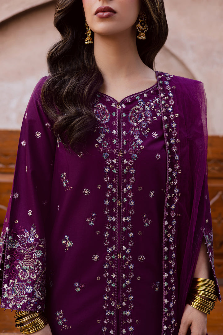 Balter 3Pc - Festive Embroidered Lawn