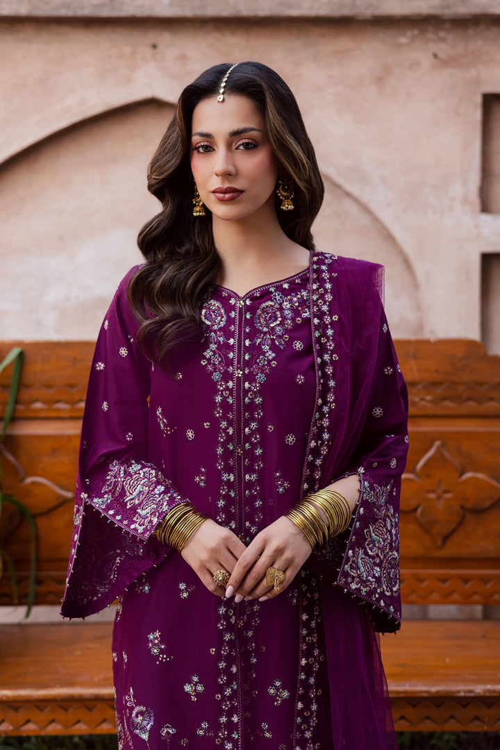 Balter 3Pc - Festive Embroidered Lawn