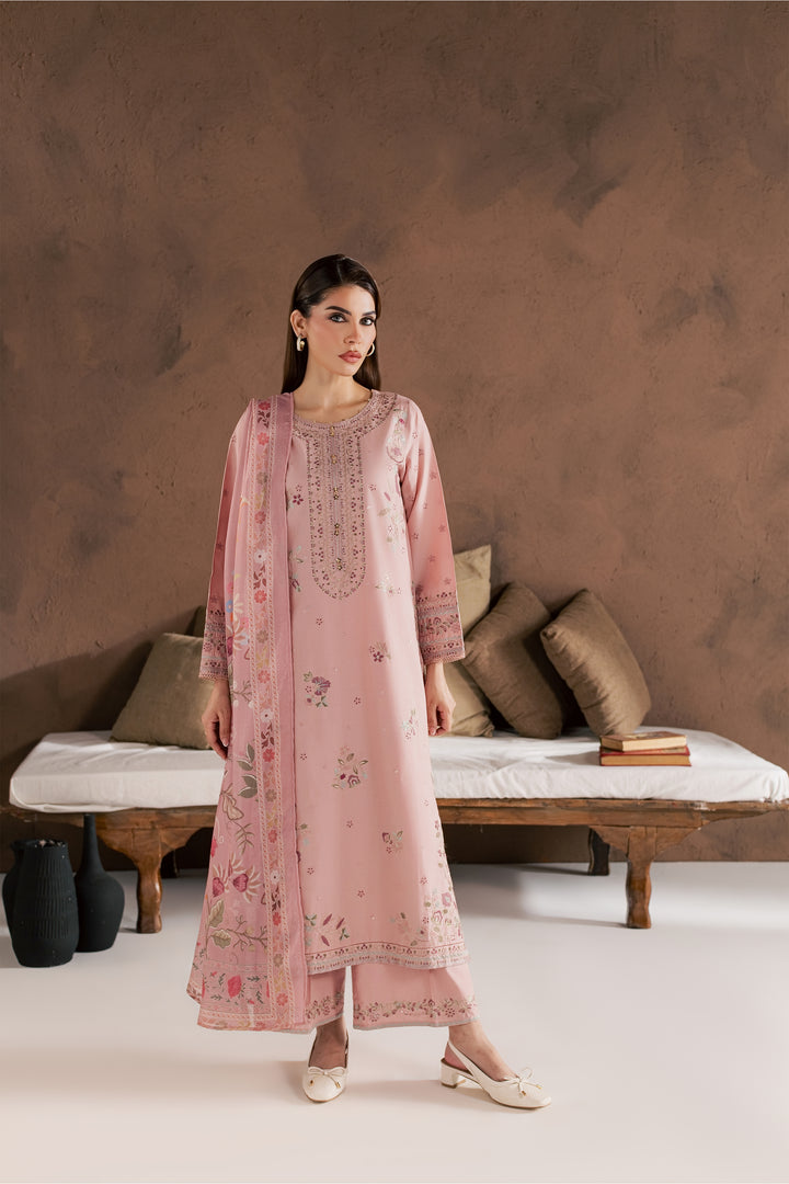 Blossom Love 3Pc - Embroidered Cambric Pret